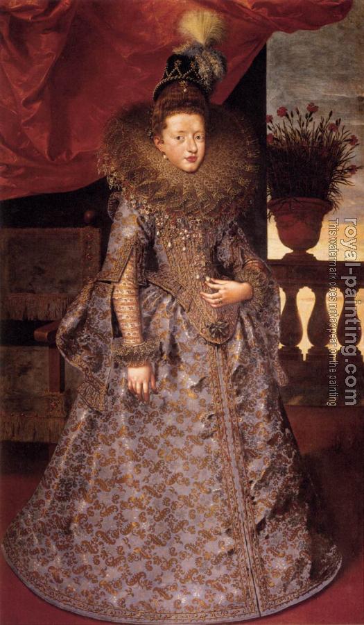 Frans The Younger Pourbus : Portrait of Margherita Gonzaga